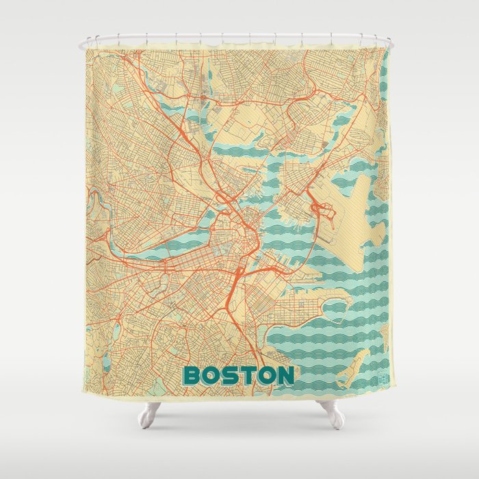 retro shower curtain atomic boston map retro shower curtain by hubertroguski society6 retro shower curtain atomic boston map retro shower curtain by hubertroguski society6